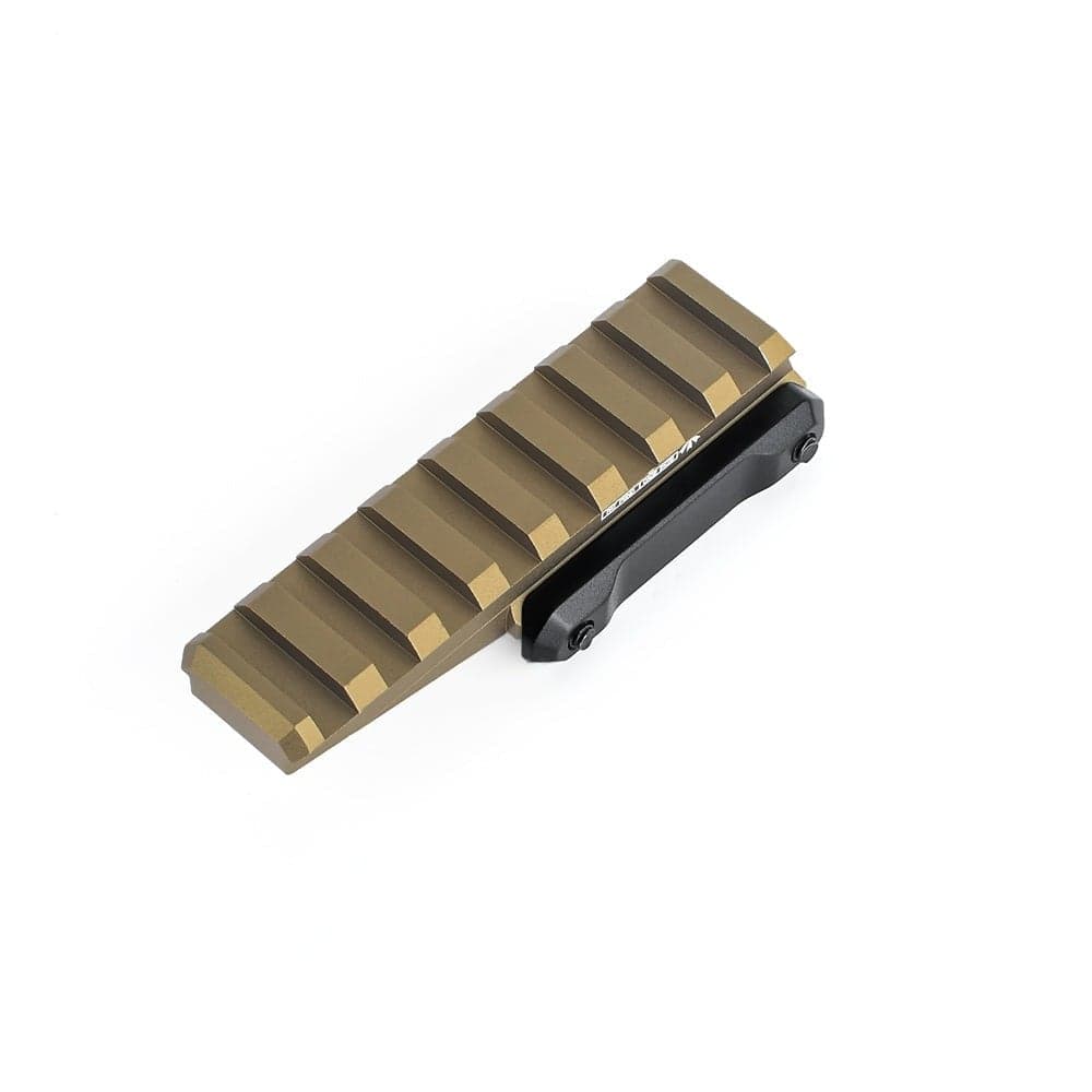Aluminium FAST Optics Riser Mount Red Dot Rail Mount – Dark Earth