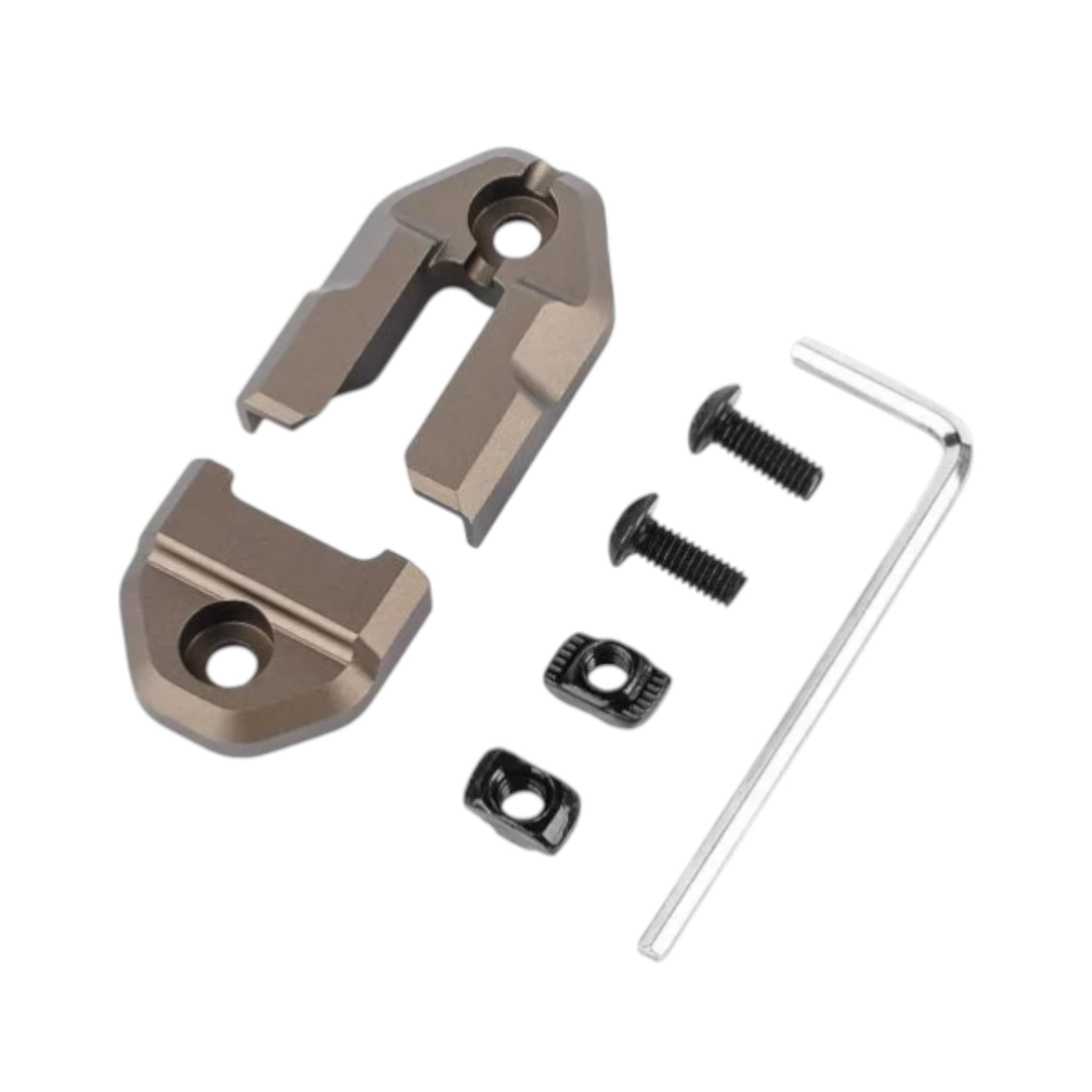 Aluminium Remote Switch MLOK Mounting Plates