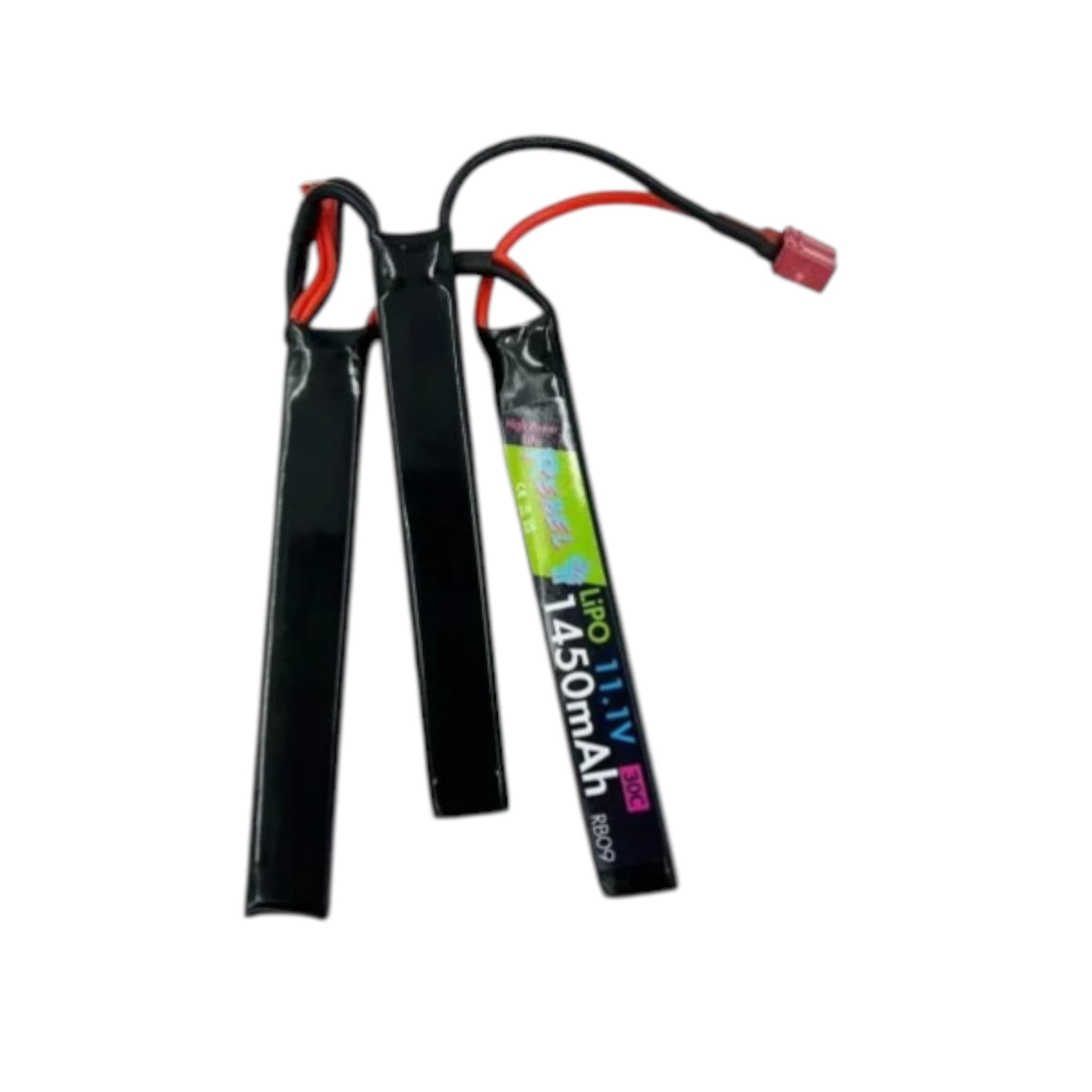 Battery – 1450mAh Lipo 11.1V 30C Nunchuck – Deans