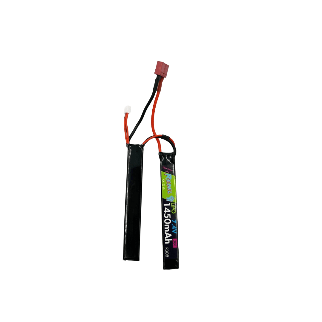 Battery – 1450mAh Lipo 7.4V 30C Nunchuck – Deans