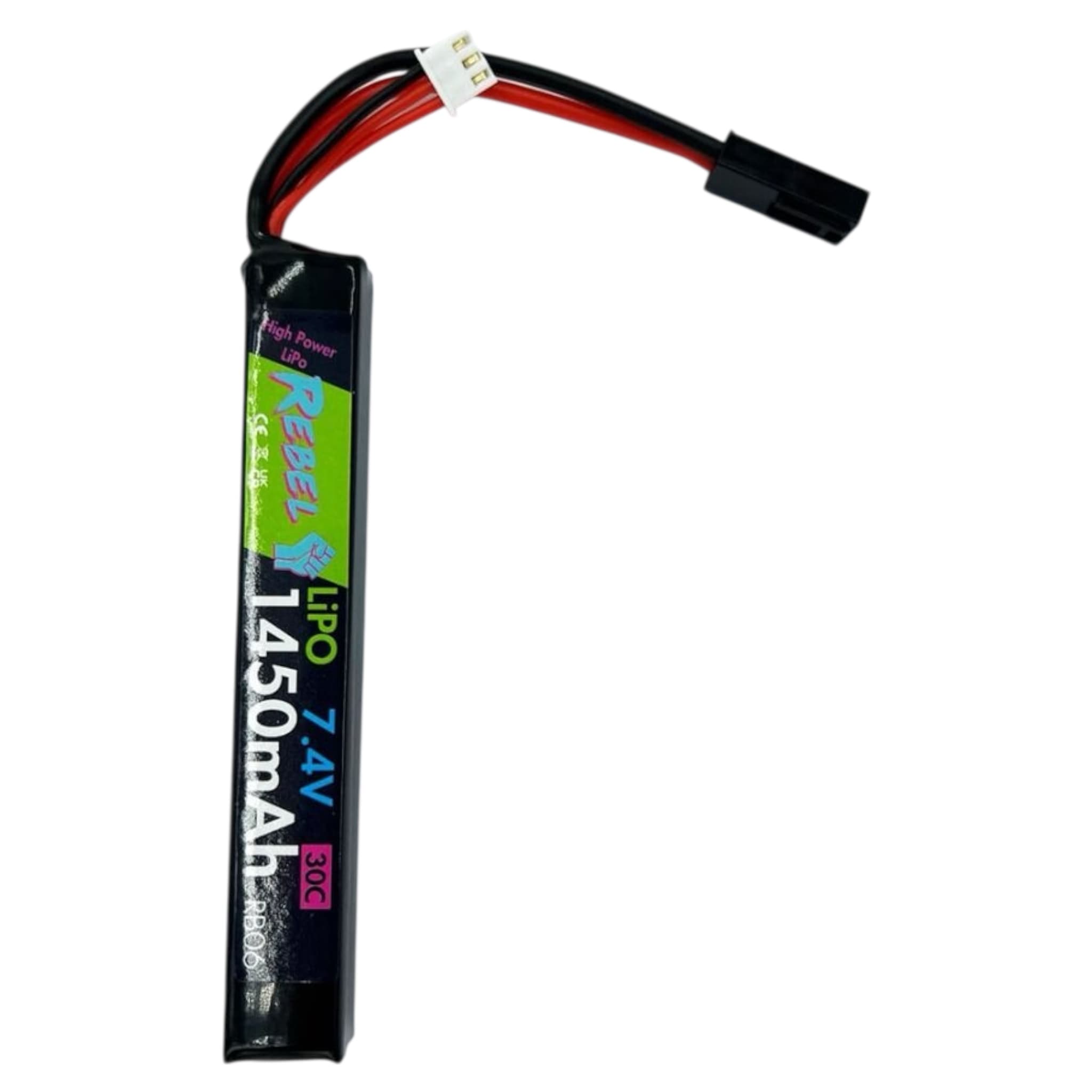 Battery – 1450mAh Lipo 7.4V 30C Stick – Mini Tamiya
