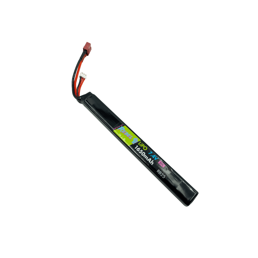 Battery – 1650mAh LiPo 7.4V 20C AK Stick Mini Tamiya