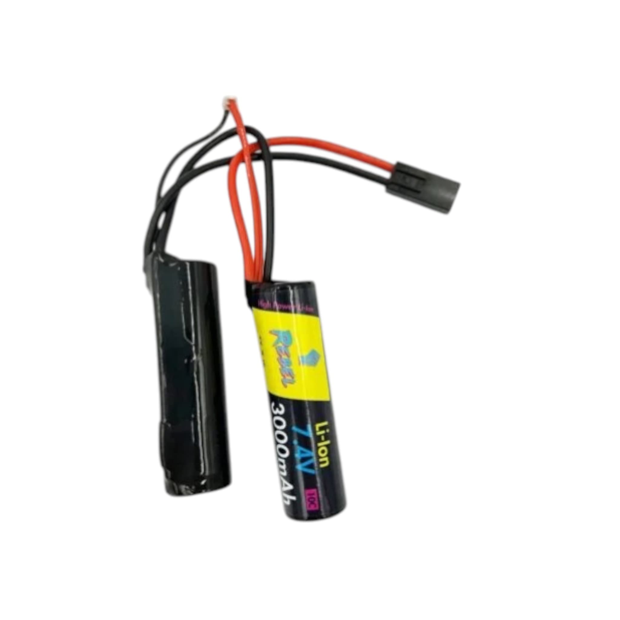 Battery – 3000mAh Li-Ion 7.4V 10C Nunchuck – Mini Tamiya