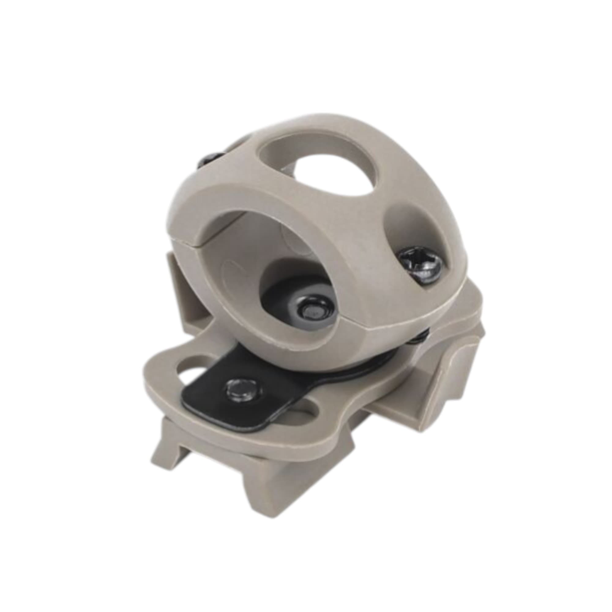 Helmet Mount Flashlight Fast Clamp