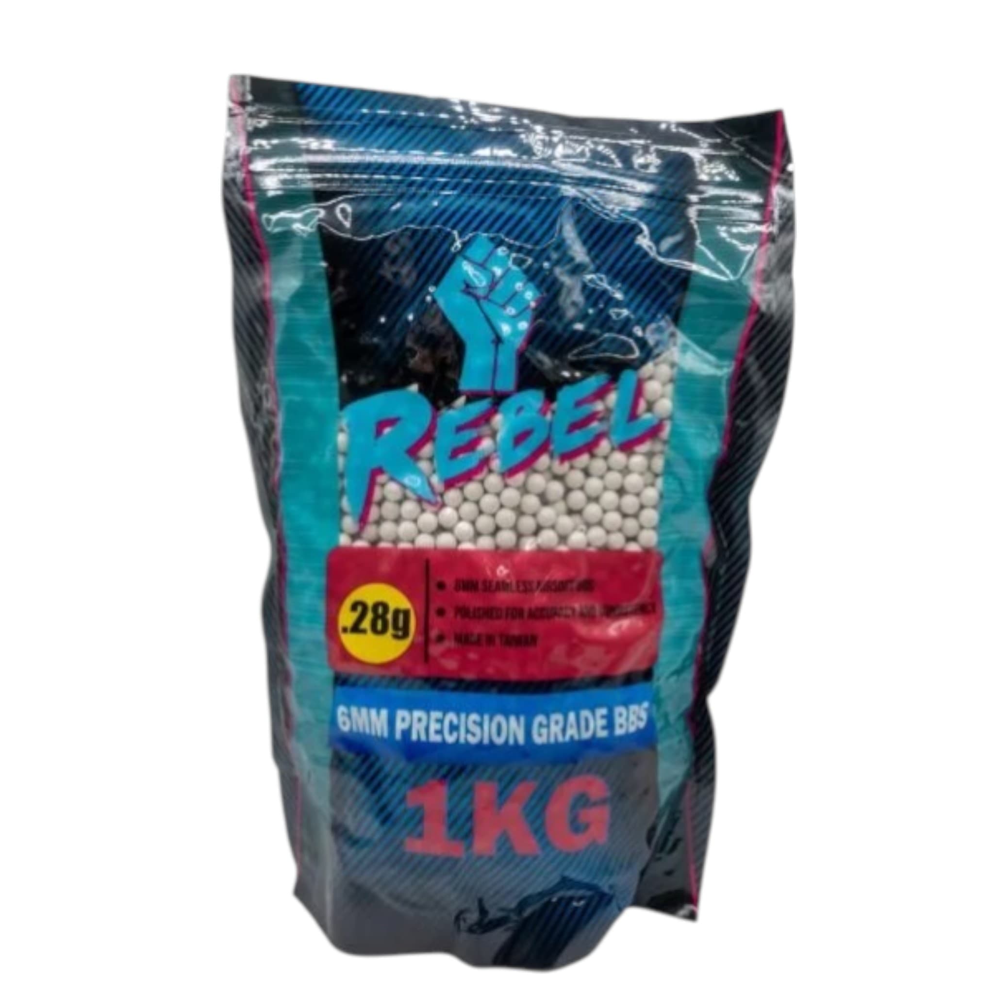 Precision 6mm BBs 1kg Bag – 0.28g