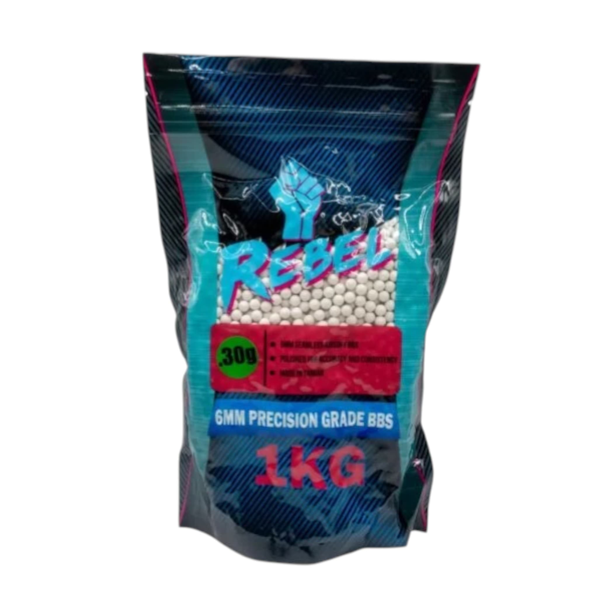 Precision 6mm BBs 1kg Bag – 0.30g