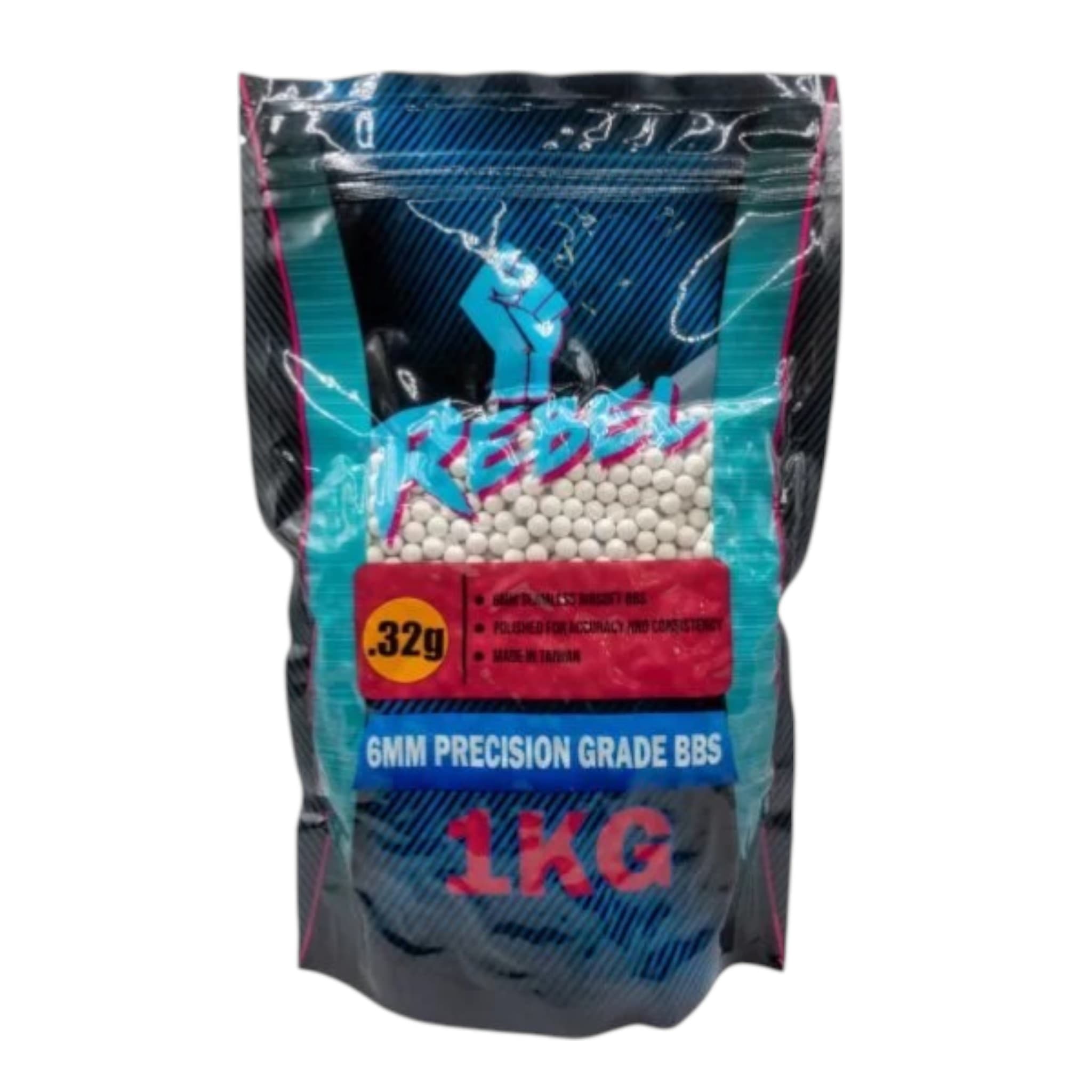 Precision 6mm BBs 1kg Bag – 0.32g