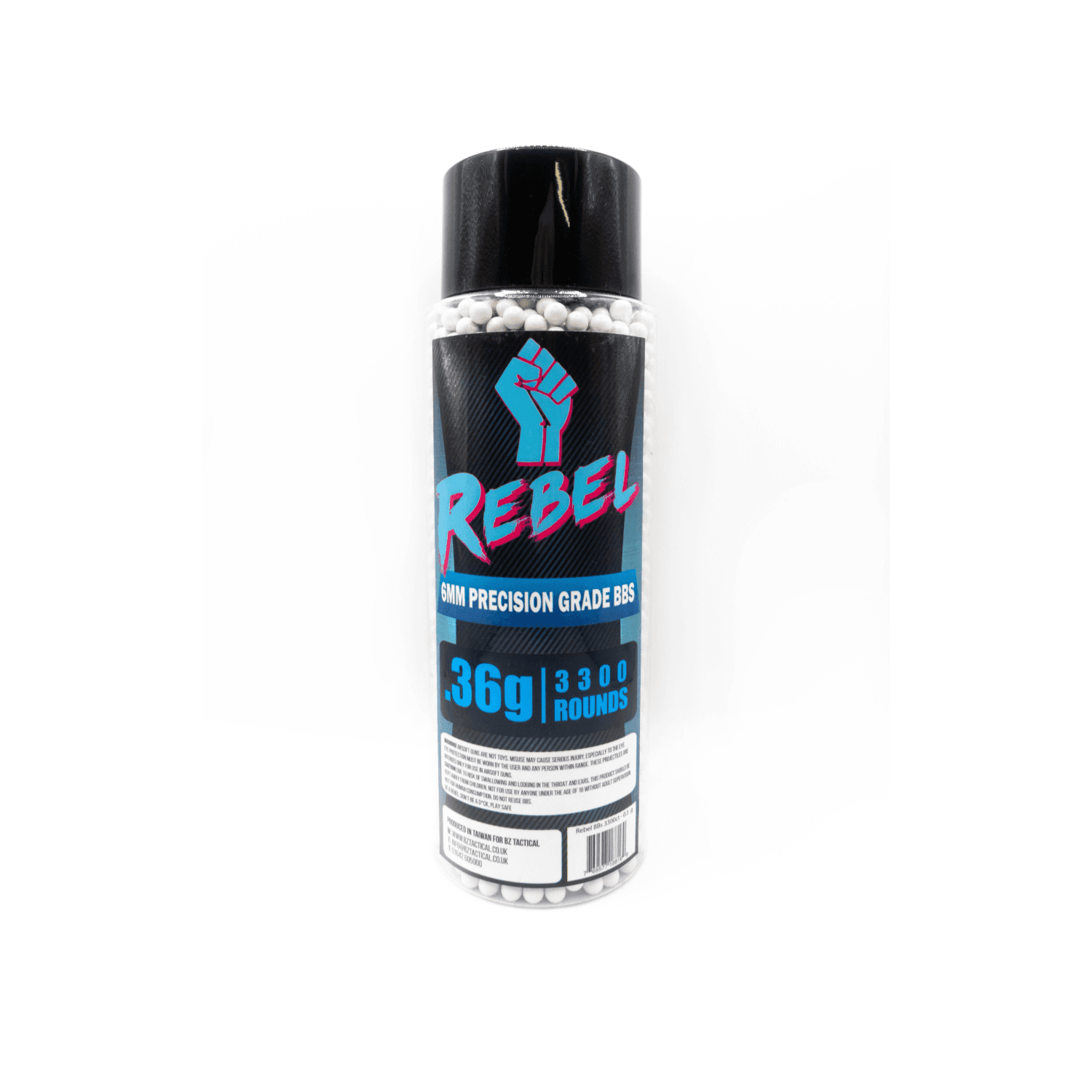 Precision 6mm BBs 3300 Bottle – 0.36g (BIO)