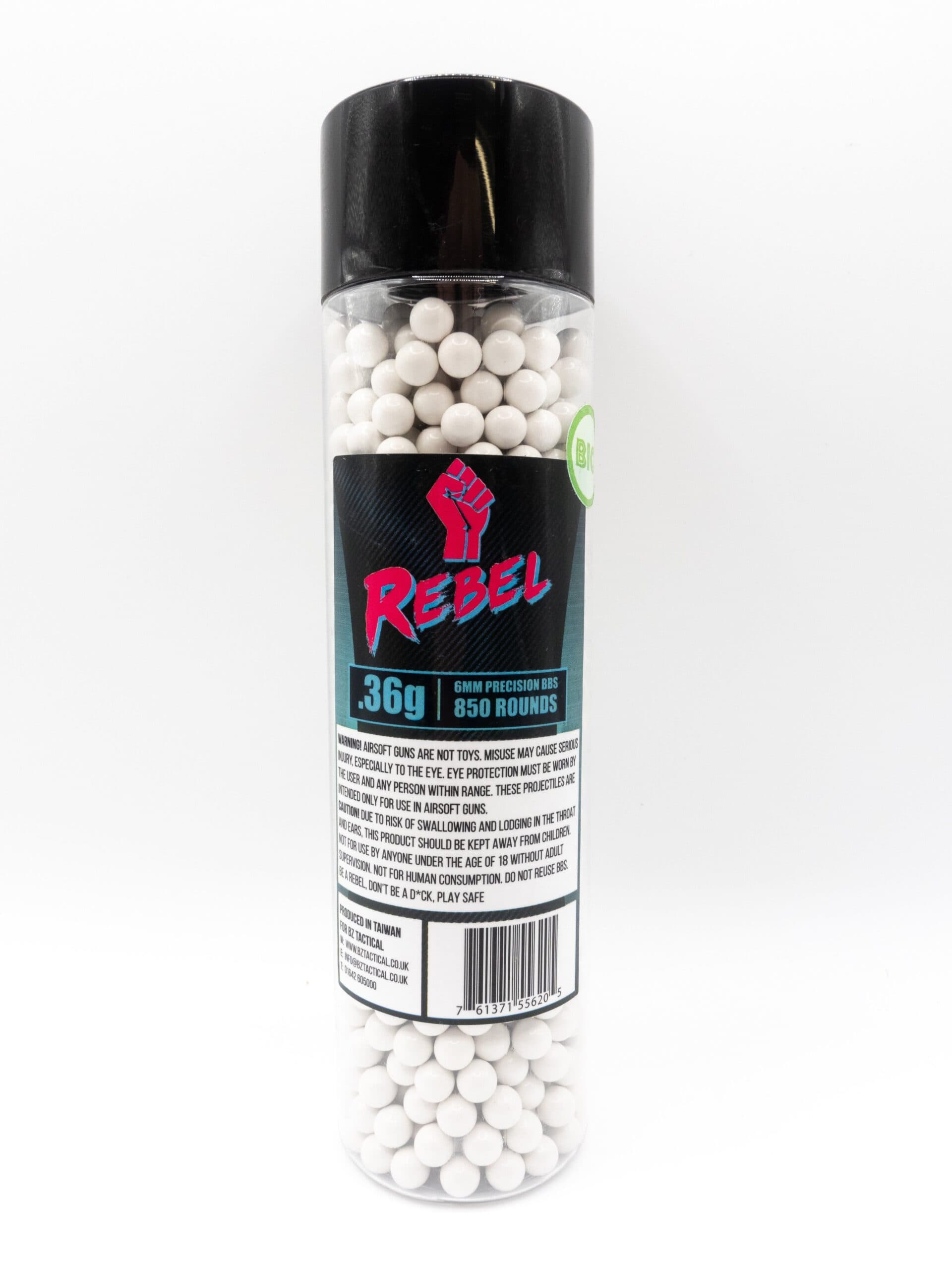 Precision Heavyweight BIO 6mm BBs 850pcs Bottle – 0.36g