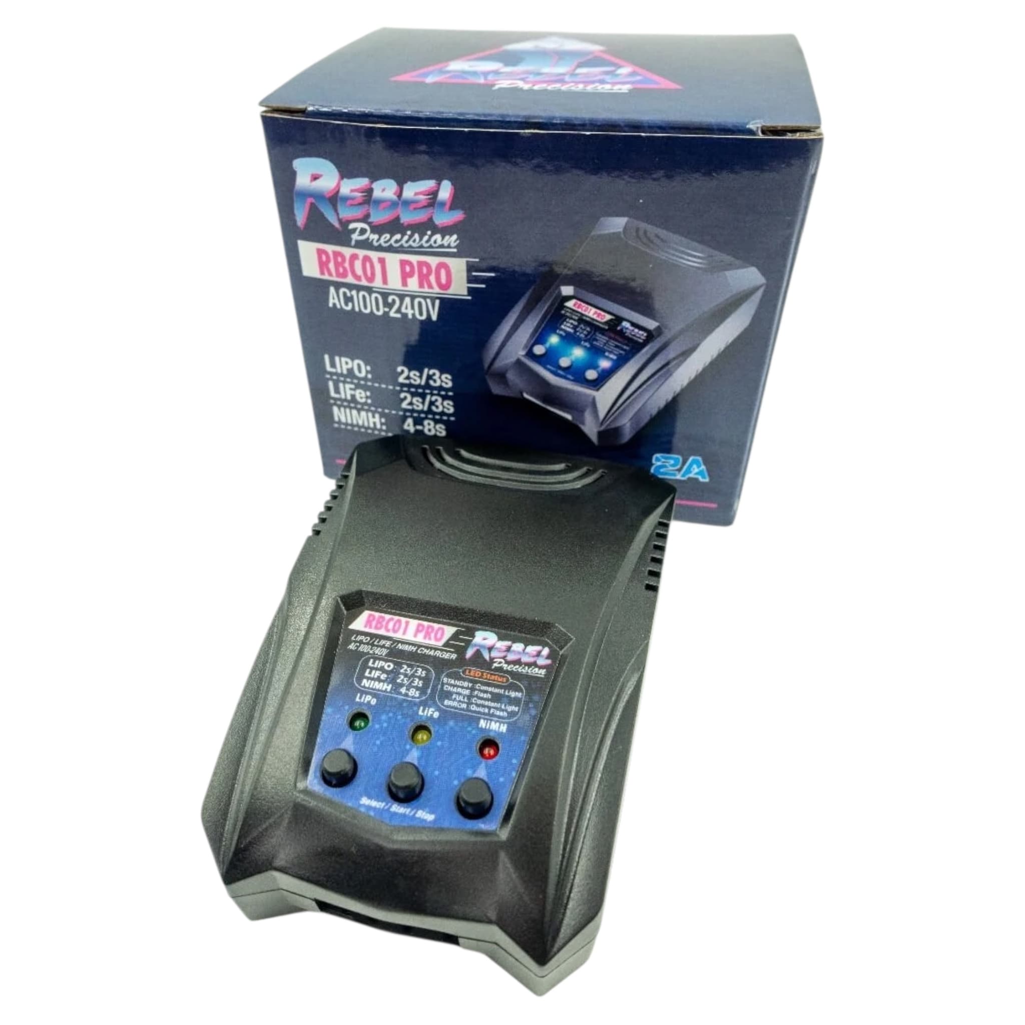 RBC01 PRO Compact Smart Charger (LiPo, LiFe, NiMH)