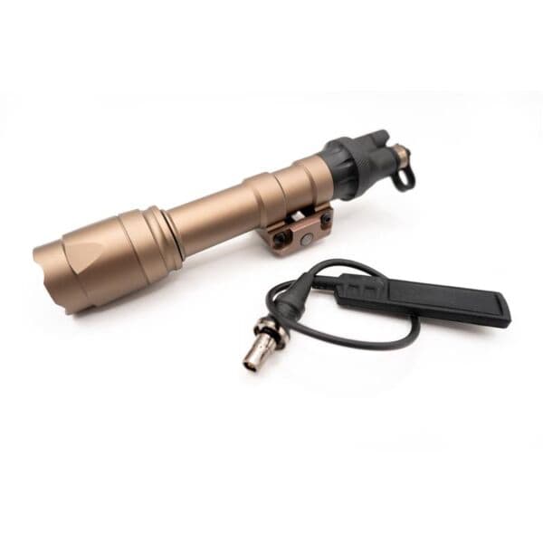 Tactical 340 Lumen Flashlight with SL07 Scout Dual Switch – Dark Earth — image 2