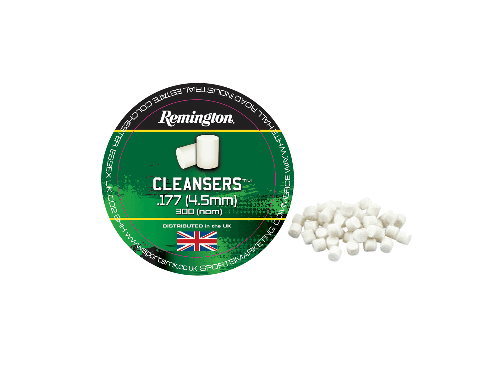 Air Rifle Gun Cleaning Felts Pellets
