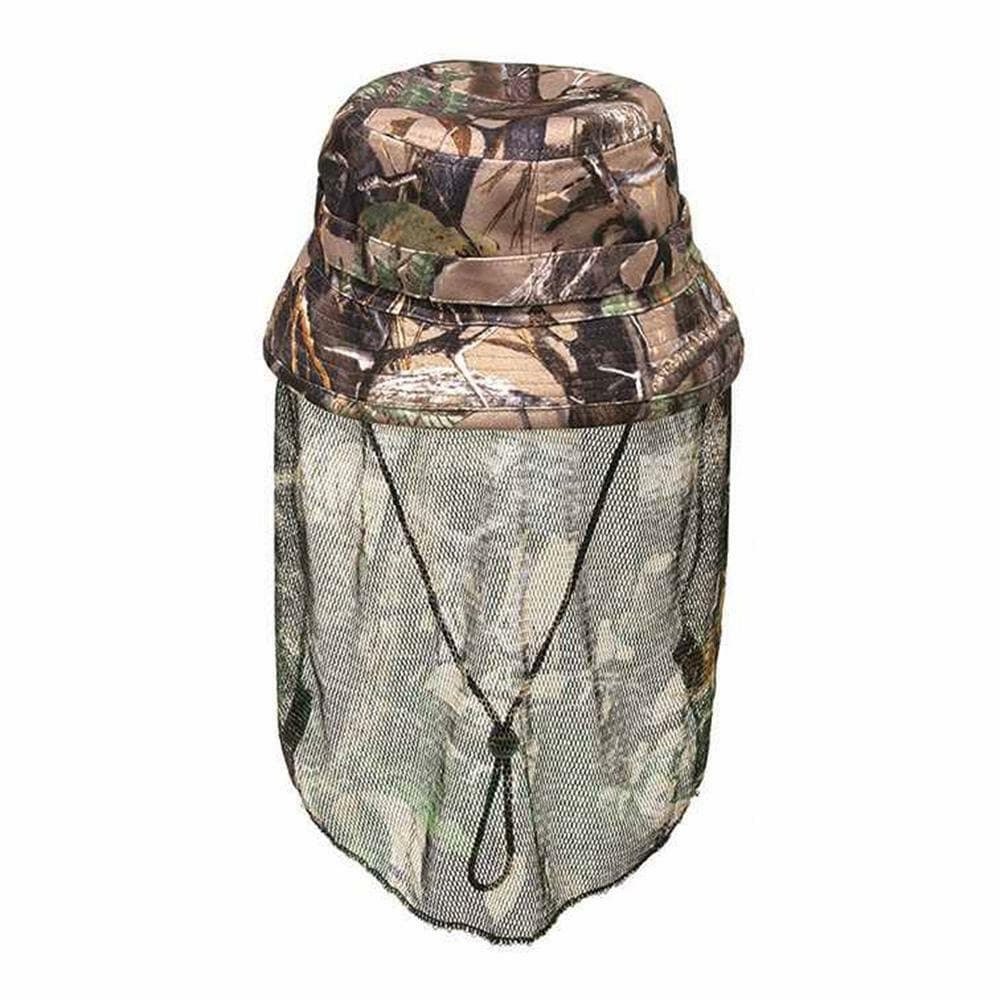 Buffalo Brimmed Veiled Hat Camo