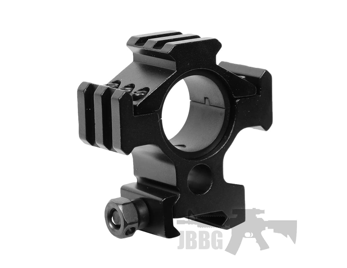 Scope Mount with Accessory Ring and Weaver Rail Mounts — image 2