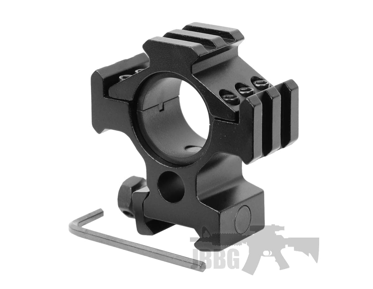 Scope Mount with Accessory Ring and Weaver Rail Mounts