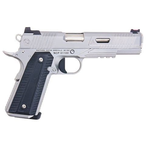 Nighthawk Custom AGENT 2 CO2 Airsoft Pistol – Stainless Steel Version