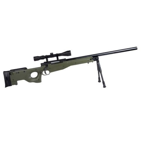 Defense L96 Sniper Rifle with Scope and Bipod