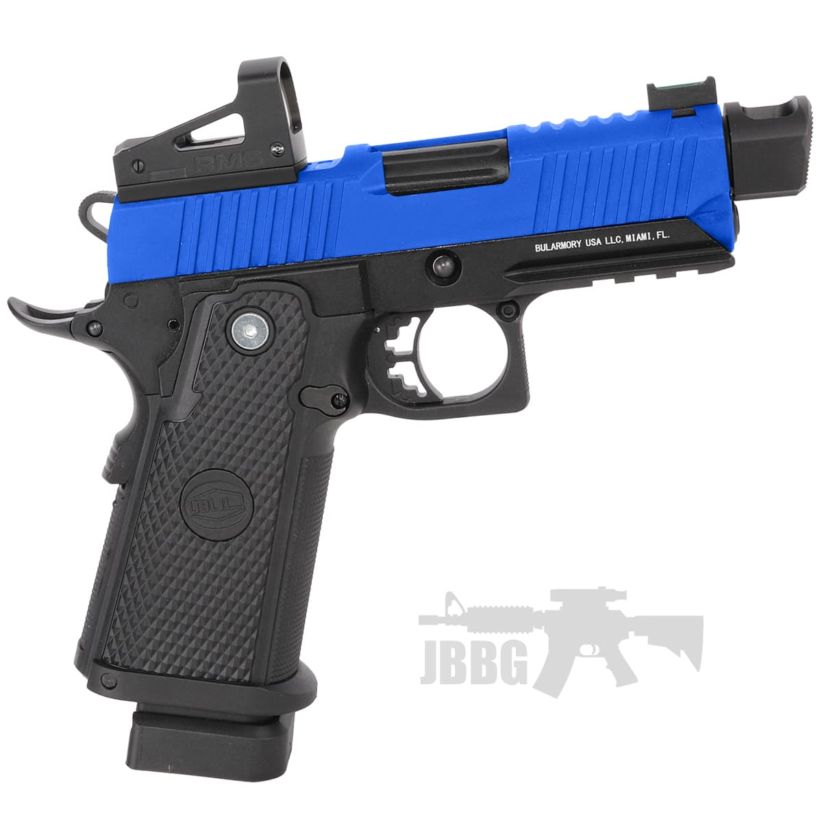 II Ultralight Co2 Blowback Airsoft Pistol with MOS Red-Dot System Blue — image 2