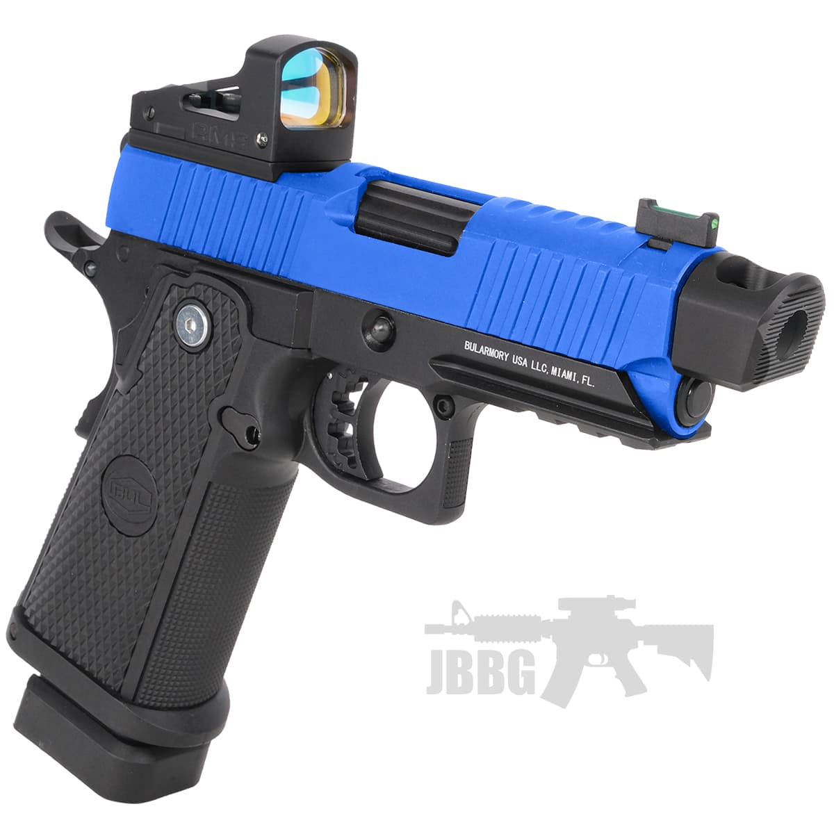 II Ultralight Co2 Blowback Airsoft Pistol with MOS Red-Dot System Blue — image 3