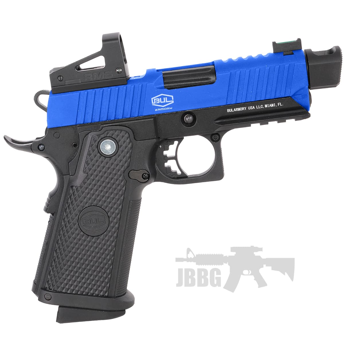 II Ultralight Gas Blowback Airsoft Pistol with MOS Red-Dot System Blue — image 2