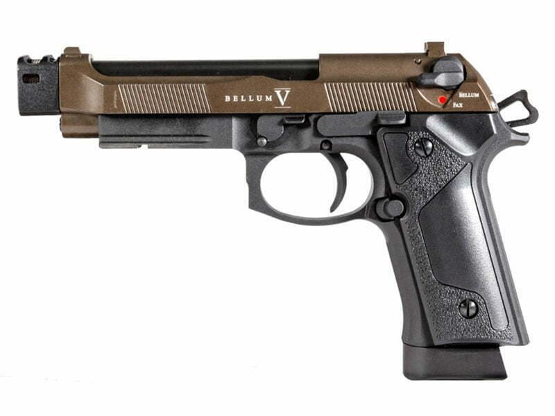 Bellum – M9 Custom V GBBP (Co2 Powered – Gas Ready – Bronze)