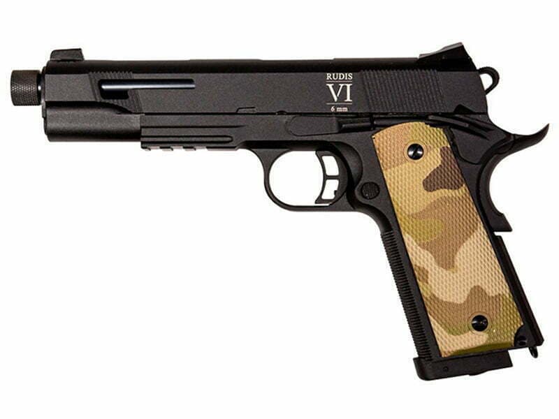 Rudis VI – Multic – 1911 Custom Pistol (Co2 Powered – Gas Ready – Multic)