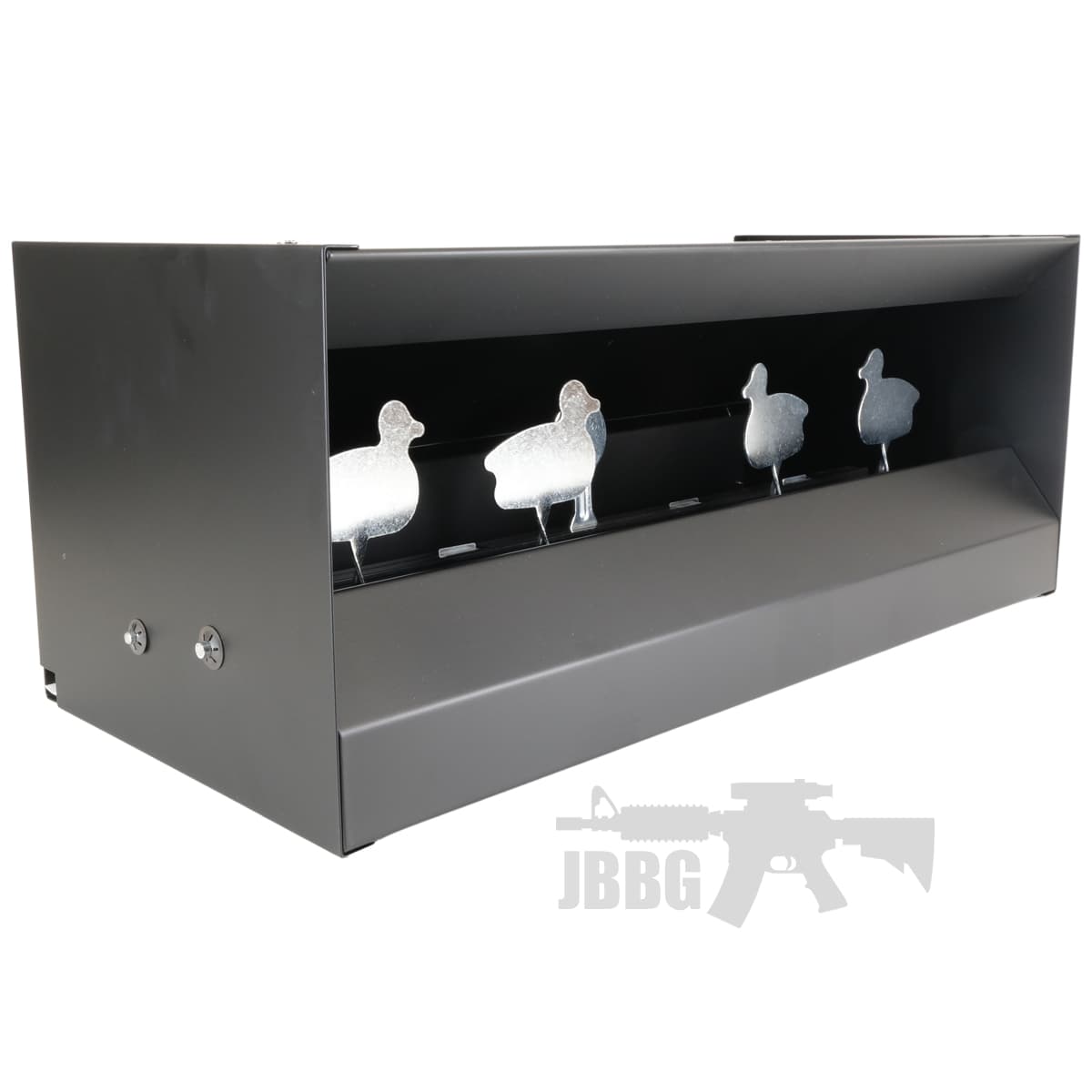 Resetting Magnetic Knock Down Duck Target Box System Trimex Arms