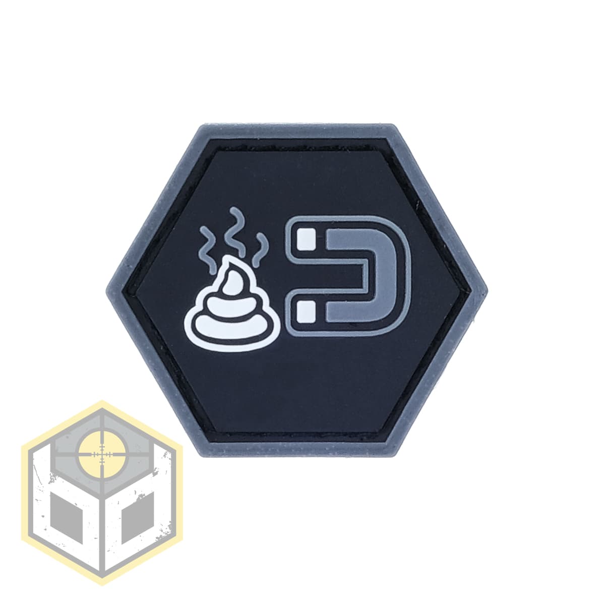 Magnet Dark Ballistic Hex Patch BH00041