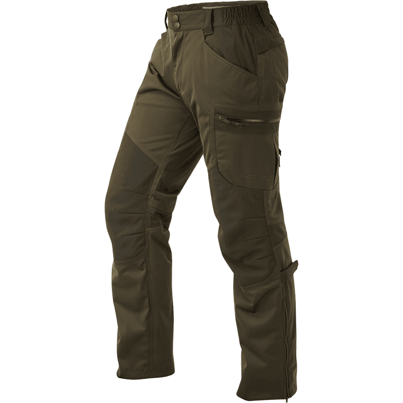 Mens Hunt Flex Trousers Brown
