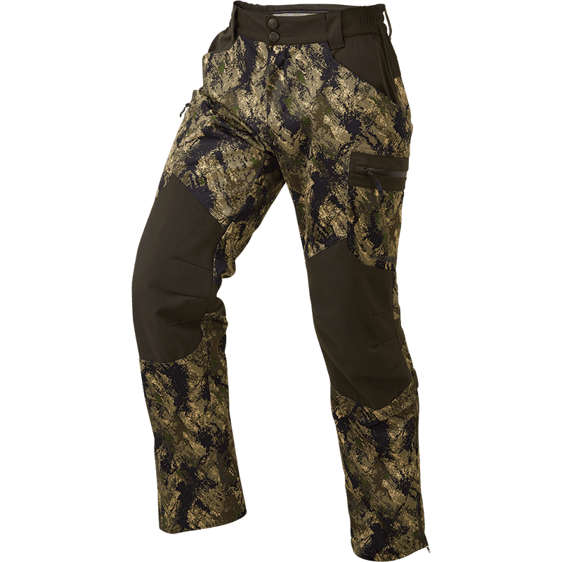 Mens Hunt Flex Trousers Forest Mist Camo