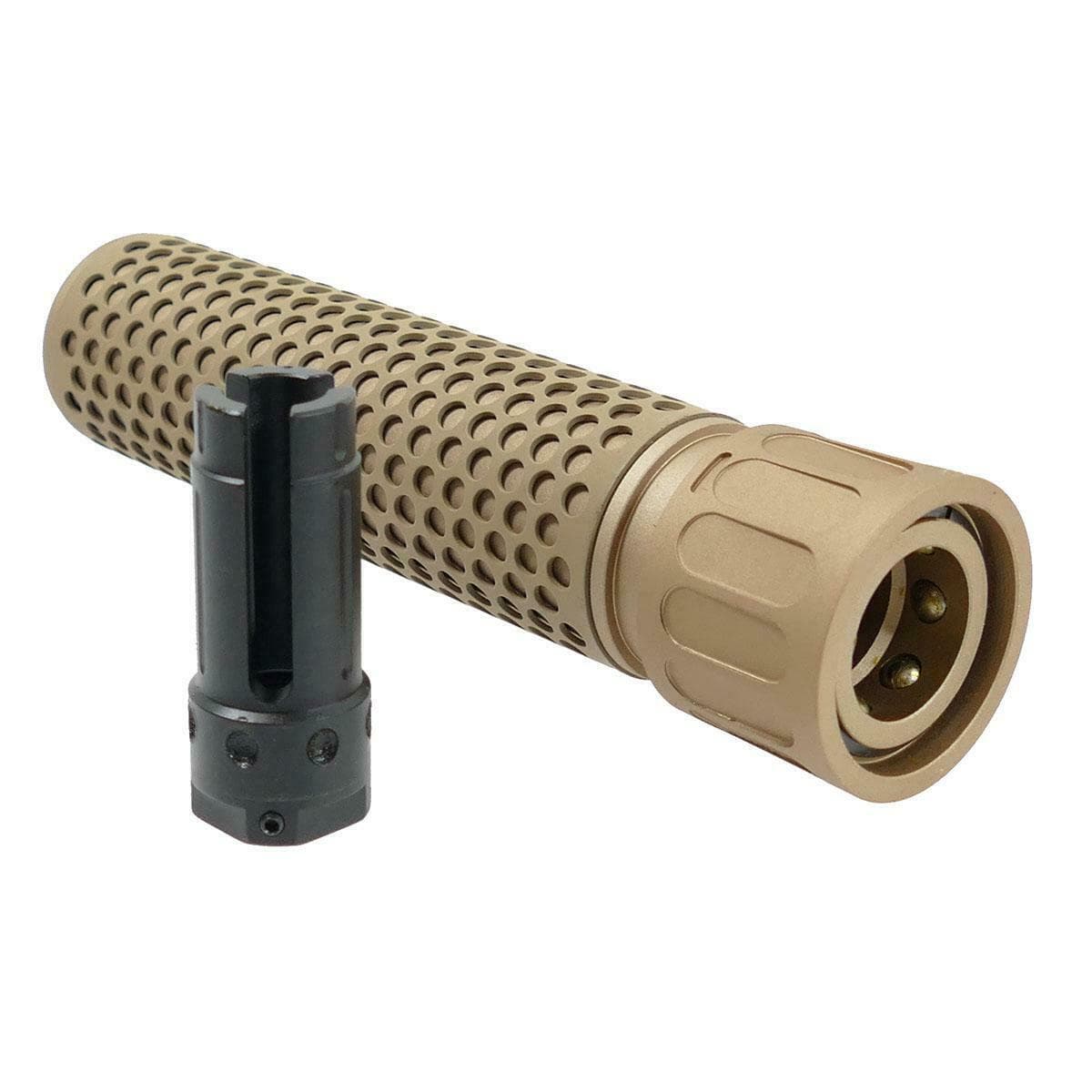 Socom KAC Quick Detach Barrel Extension Silencer Dark Earth 175mm