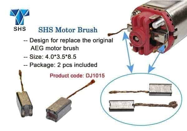 Replacement motor Brushes — image 2
