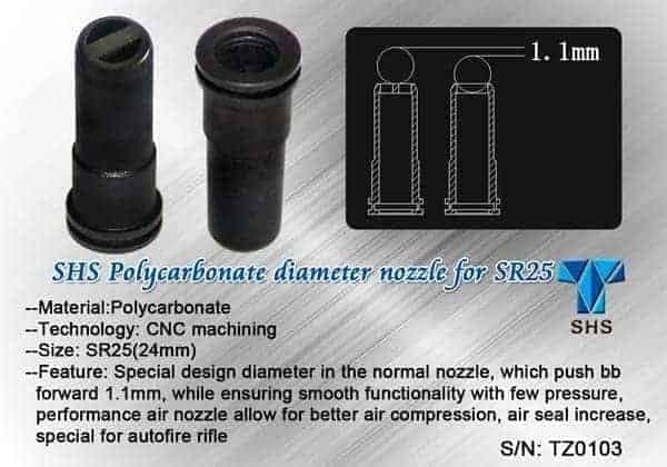 SR-25 air nozzle 24mm — image 2