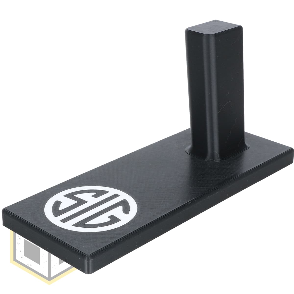 Pistol Display Stand with White Logo (0807) 040 — image 2