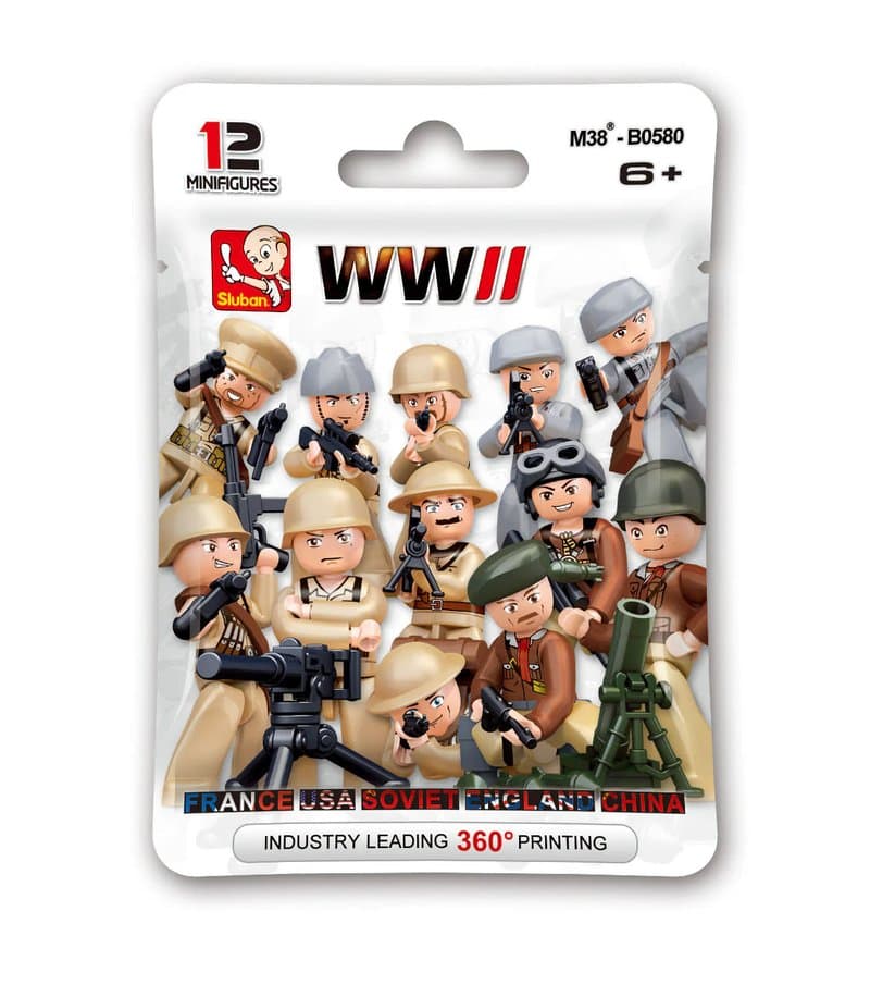 WWII Mini Figures in Bag