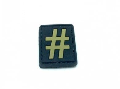 Hashtag '#' small patch