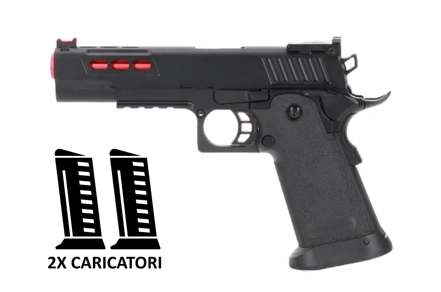 VGP12 VAPOR GBB – RED – SPECNA ARMS