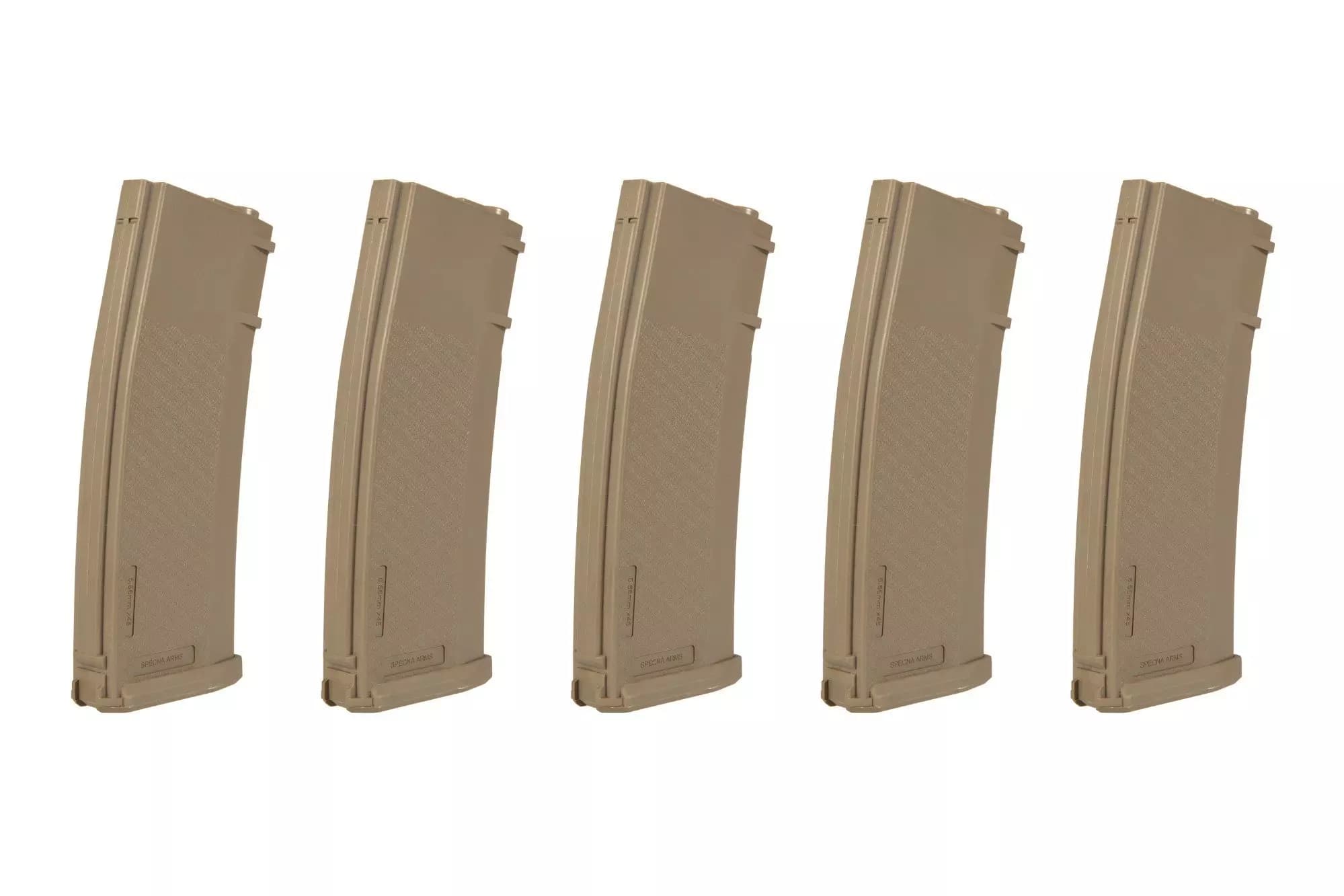 PACK 5X CARICATORE S-MAG M4 MONOFILARE 125 BB – SPECNA ARMS — image 2