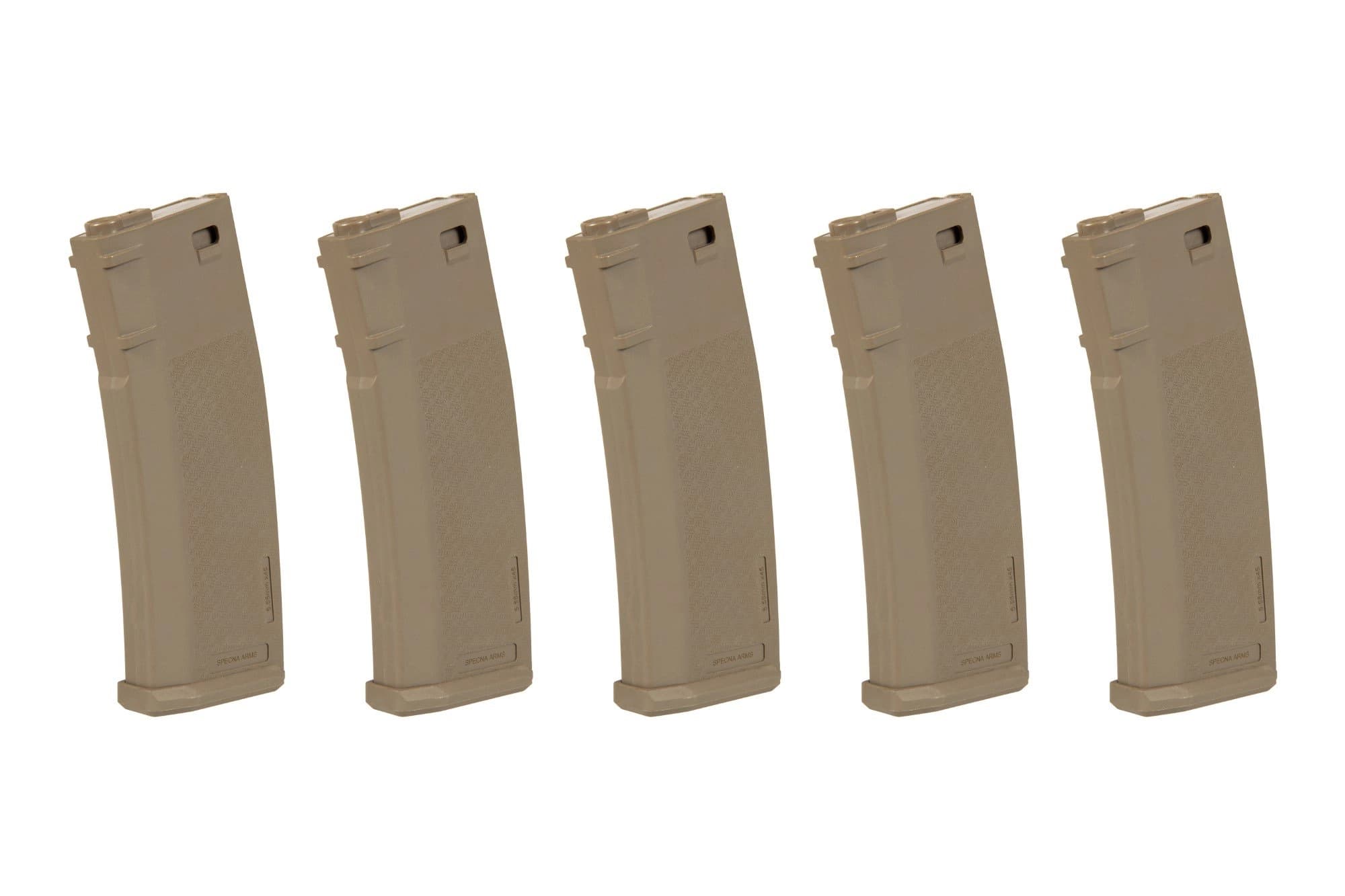 PACK 5X CARICATORE S-MAG M4 MONOFILARE 125 BB – SPECNA ARMS