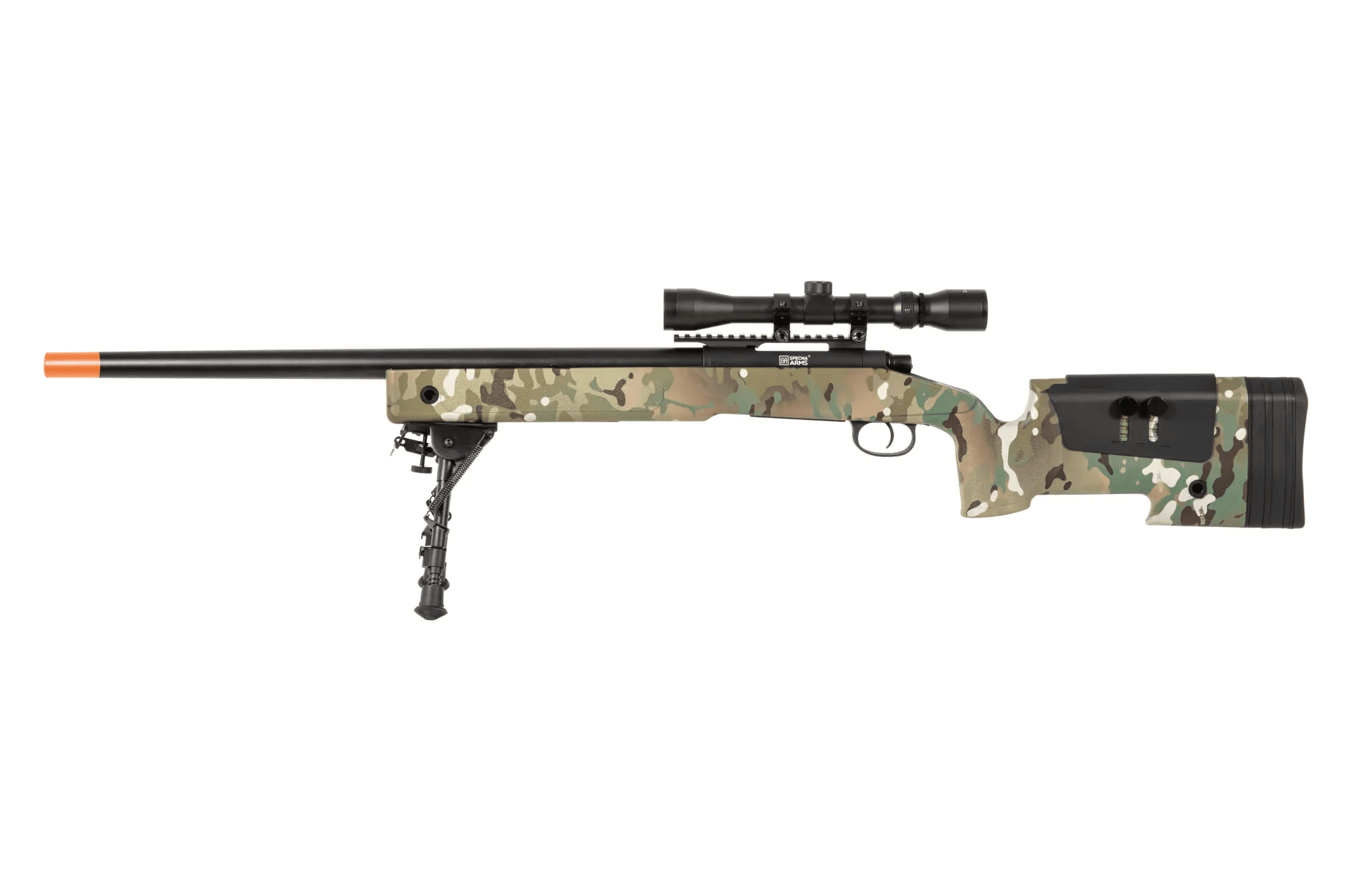 SA-S02 CORE Airsoft Sniper Rifle Scope And Bi-Pod MC