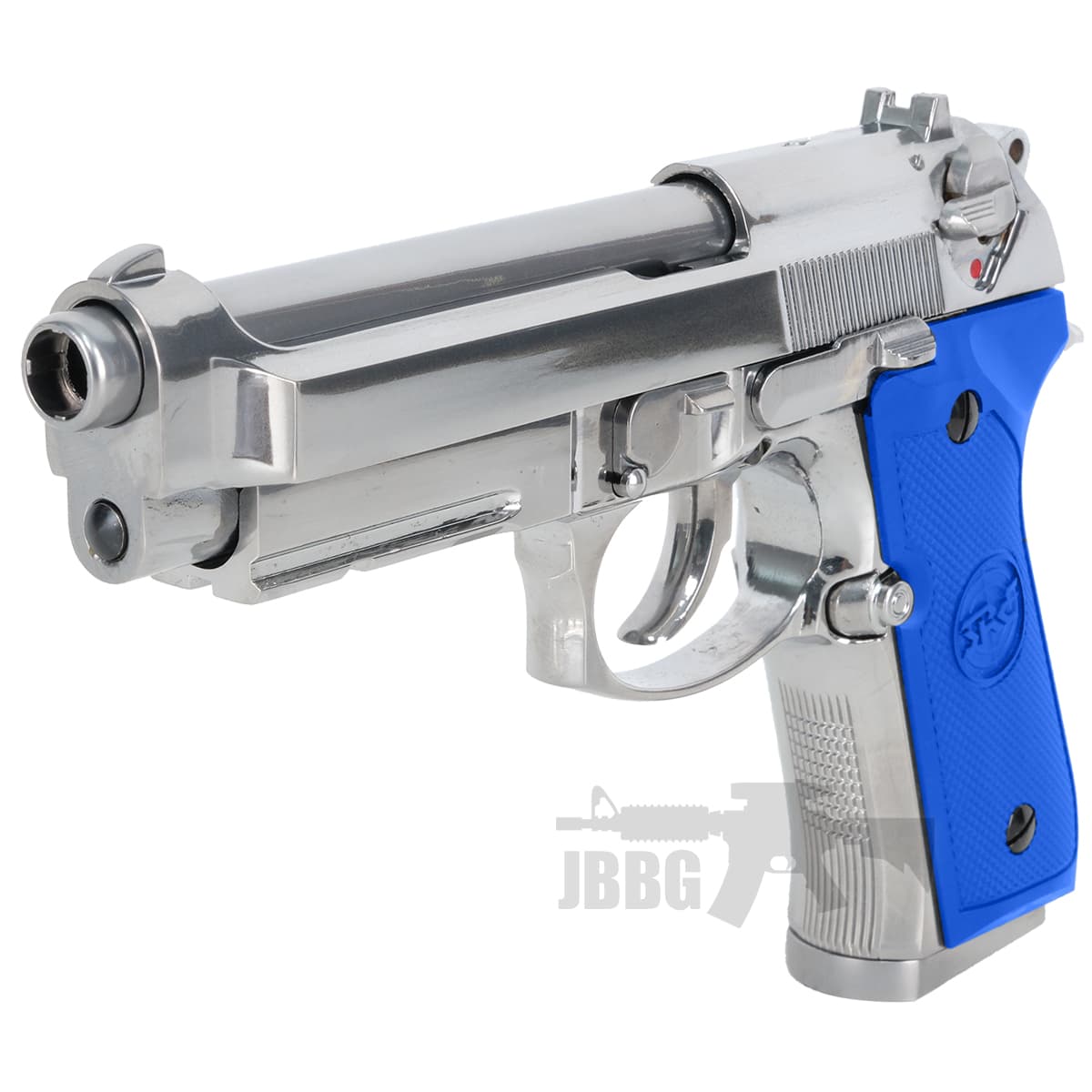 A1 Silver Gas Blowback Airsoft Pistol Blue — image 2