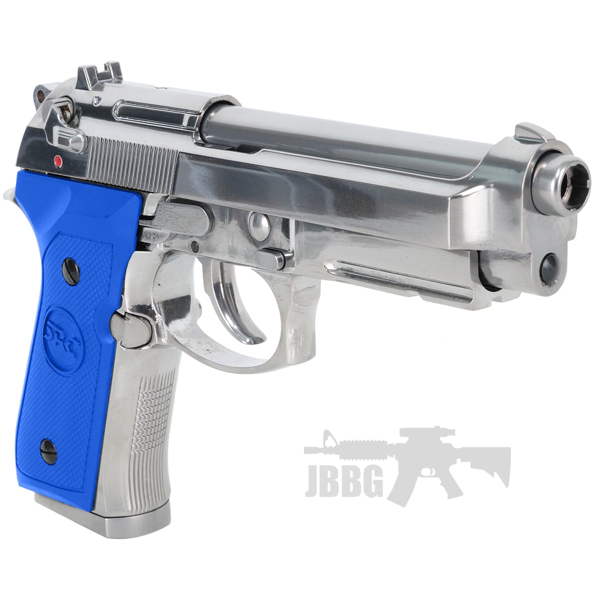 A1 Silver Gas Blowback Airsoft Pistol Blue — image 3