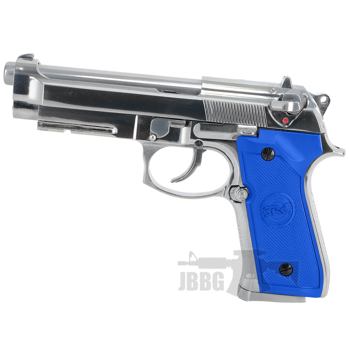 A1 Silver Gas Blowback Airsoft Pistol Blue