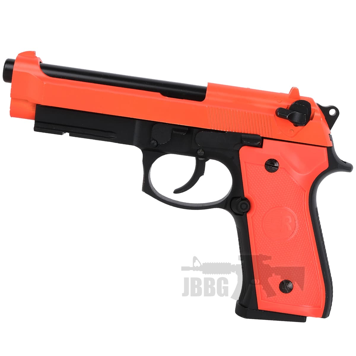 M9 Gas Blowback Full Metal Airsoft Pistol Orange (PRE-OWNED)