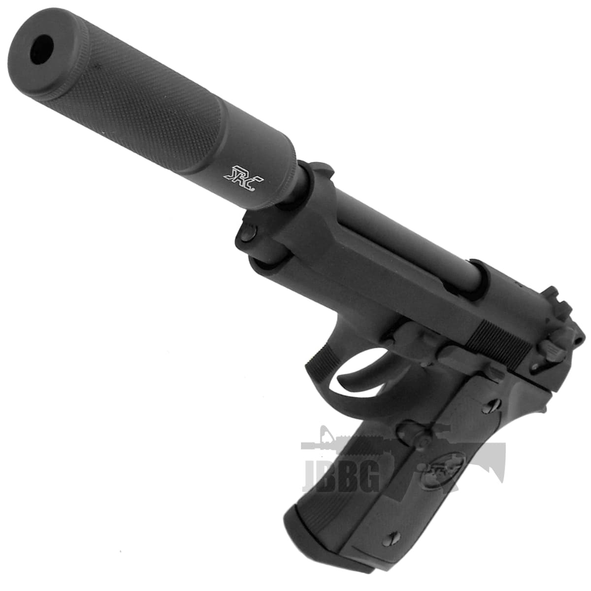 X2 Gas Airsoft Pistol with Silencer Red — image 3