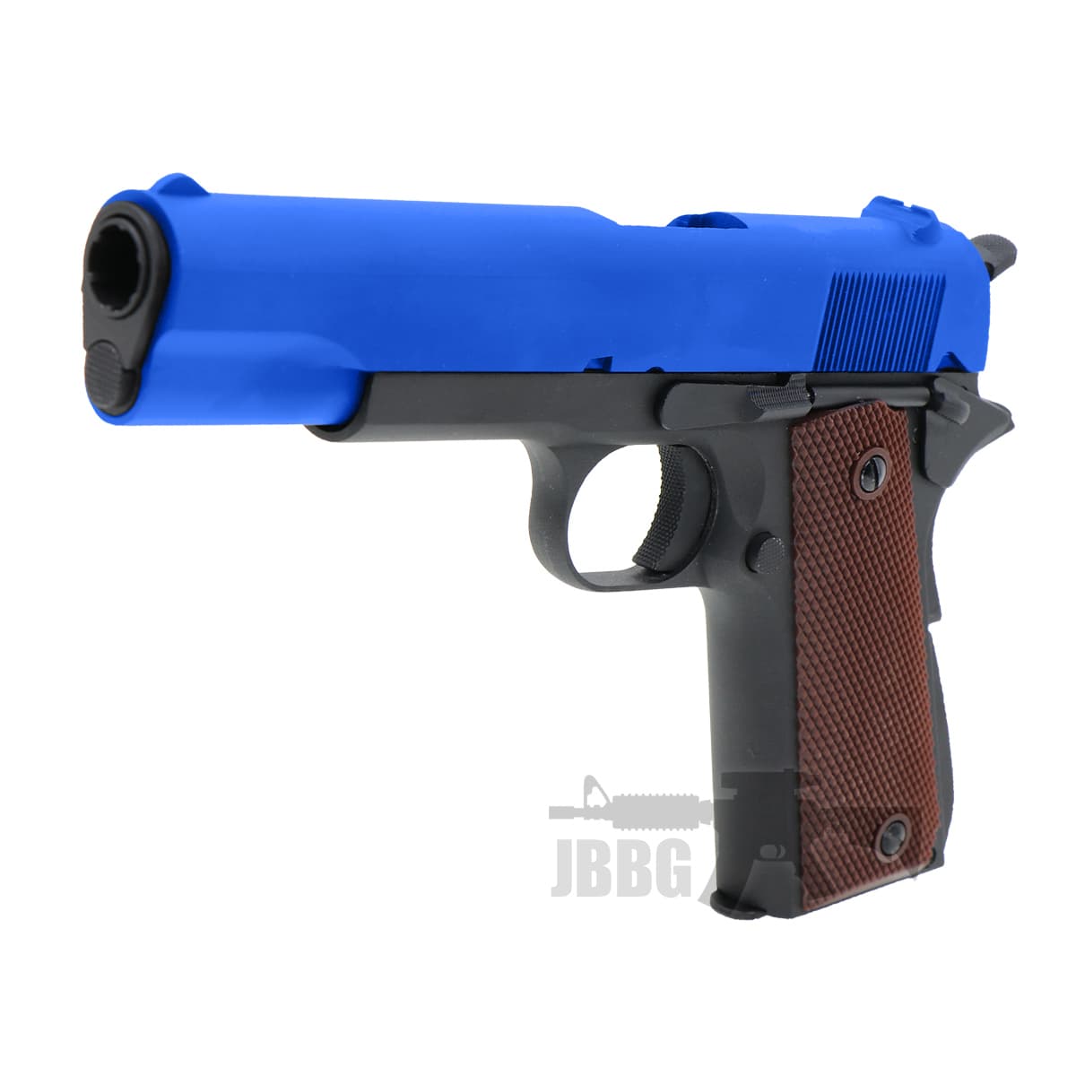 Gas Blowback Airsoft Pistol with Case Blue — image 2
