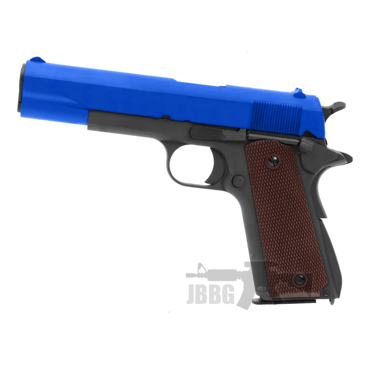 Gas Blowback Airsoft Pistol with Case Blue