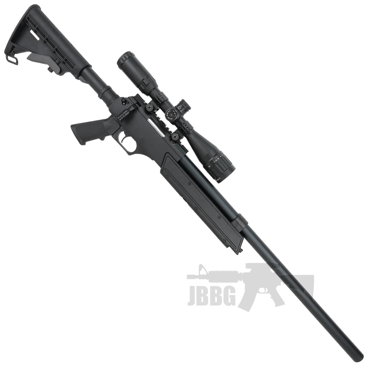 Bolt Action Airsoft Sniper Rifle R/L JG Works Blue — image 2