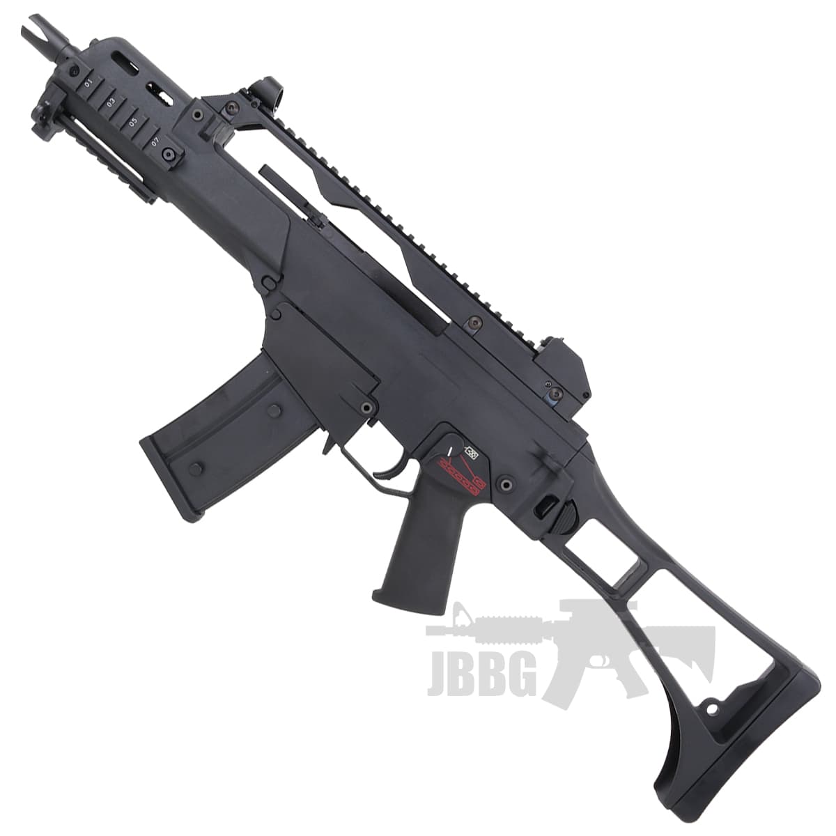 Dual Power GBB Line Airsoft Gun with Gas Mag Blue — image 2