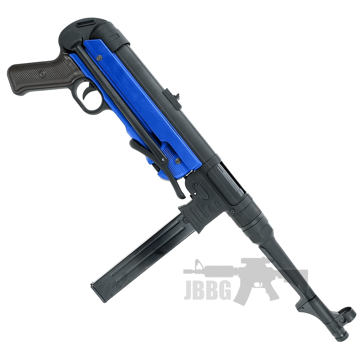 MP40 Co2 Blowback Airsoft Gun SRC Blue